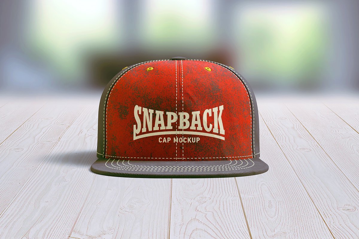 高品质Snapback帽子3D实体模型样机（2503） -