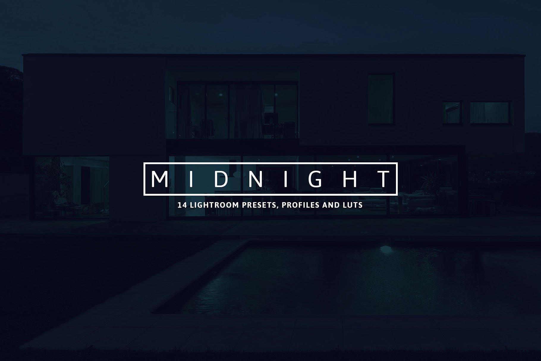 夜景照片效果处理LR预设 Midnight Lightroom Presets/Profiles（2205） -