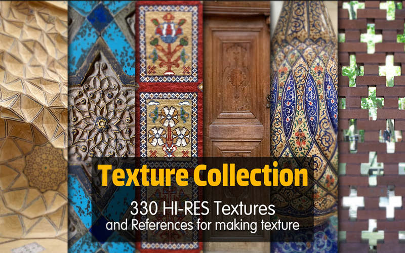 330组日常实用纹理贴图JPG格式素材集合 Texture Collection_