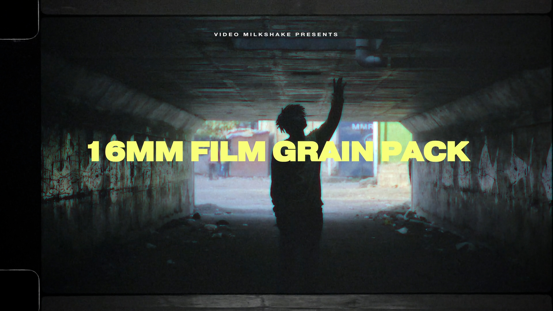 16MM FILM GRAIN PACK (GRAIN, OVERLAYS, TEXTURES) 胶片颗粒包（颗粒、覆盖层、闪光、灰尘、纹理）PRO 6K -