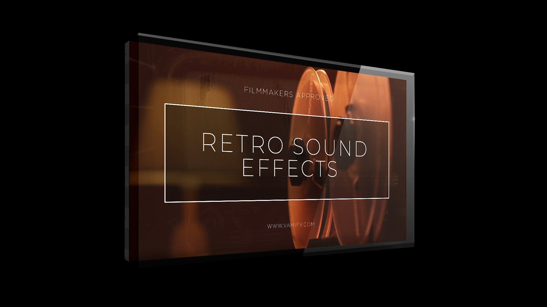 Vamify - Retro Sound Effects 150多种复古VHS、收音机、胶片相机、磁带、录音、黑胶唱片机等声音 MP3 WAV音效 -