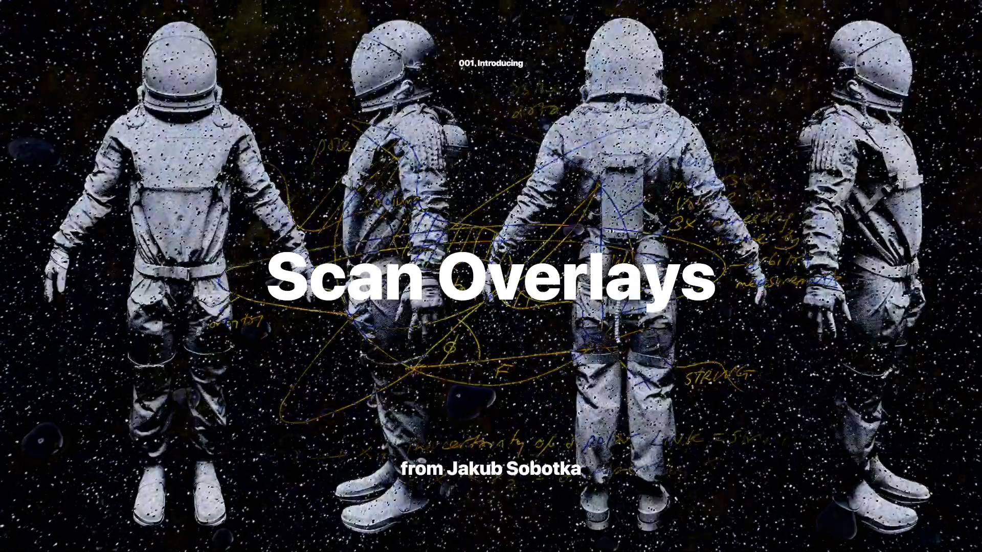 Scan Overlays - Visual Teaser 50+ 真实扫描过渡和视觉背景覆盖 4K Premiere、FCPX、Davinci Resolve -