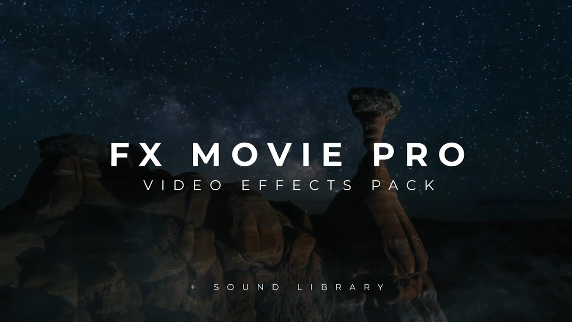 FX Movie Pro 2  Transition and Effects Package 视频过渡、调色LUT、音效、灰尘过渡、胶片遮罩、颗粒、镜头效果、粒子 -