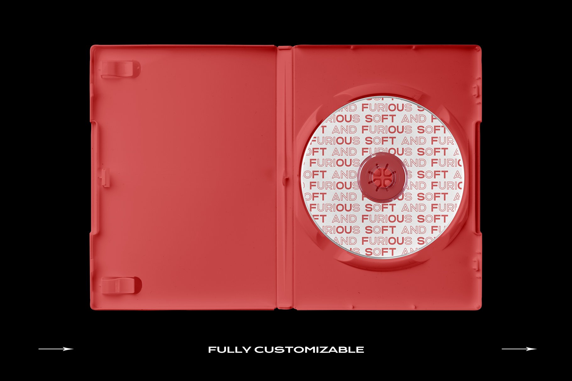 DVD Case Mockup Template Bundle Disc 光盘、盒子、贴纸、塑料袋样机PNG PSD模板 -