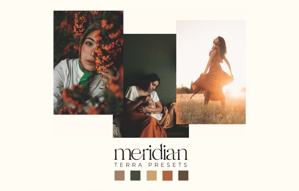 Meridian - TERRA PRESETS 15个自然人像风光摄影后期LR预设 lrtemplate 和 XMP -