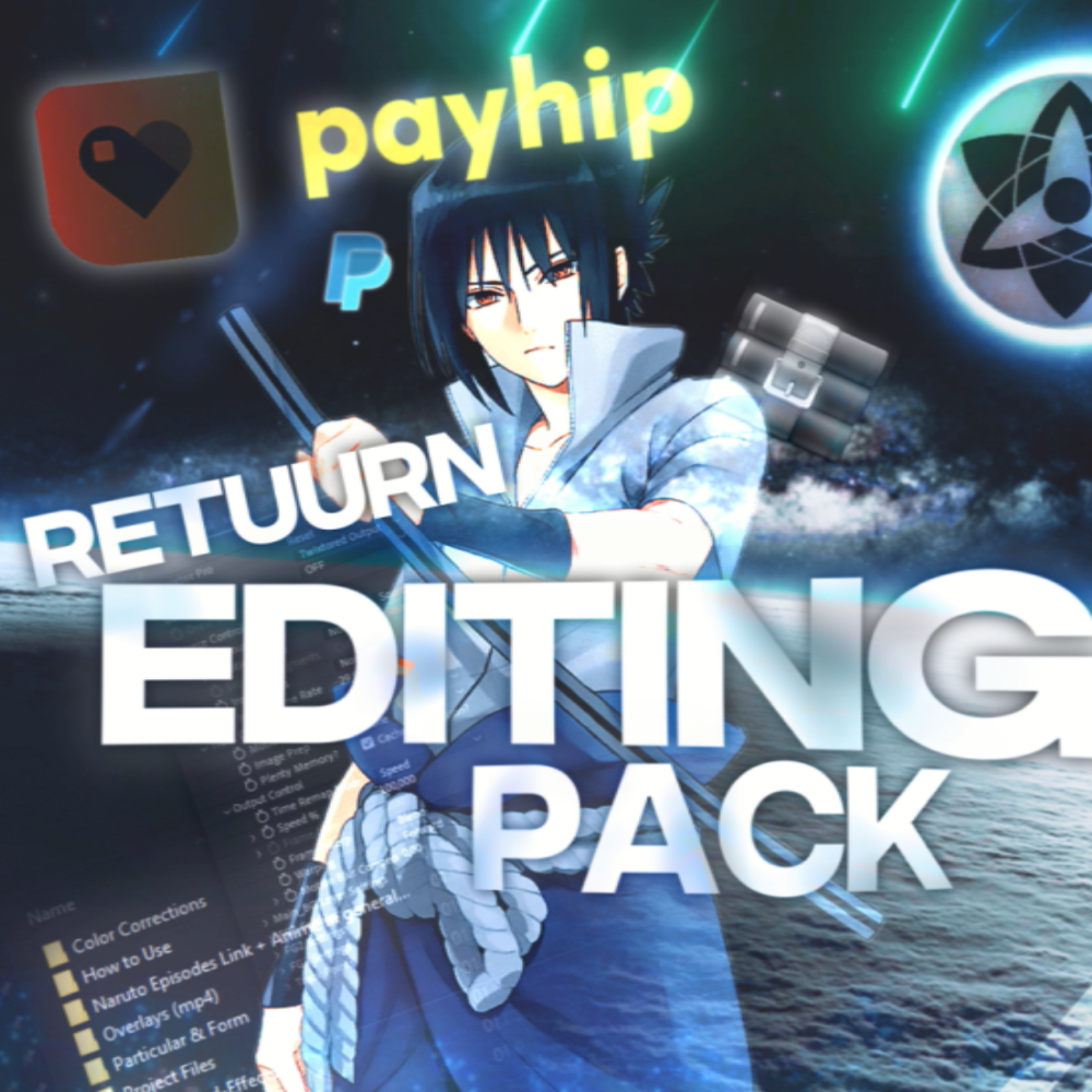 Retuurn´s Editing Pack 视频动画编辑包 AE项目文件 音效 预设 LUT -