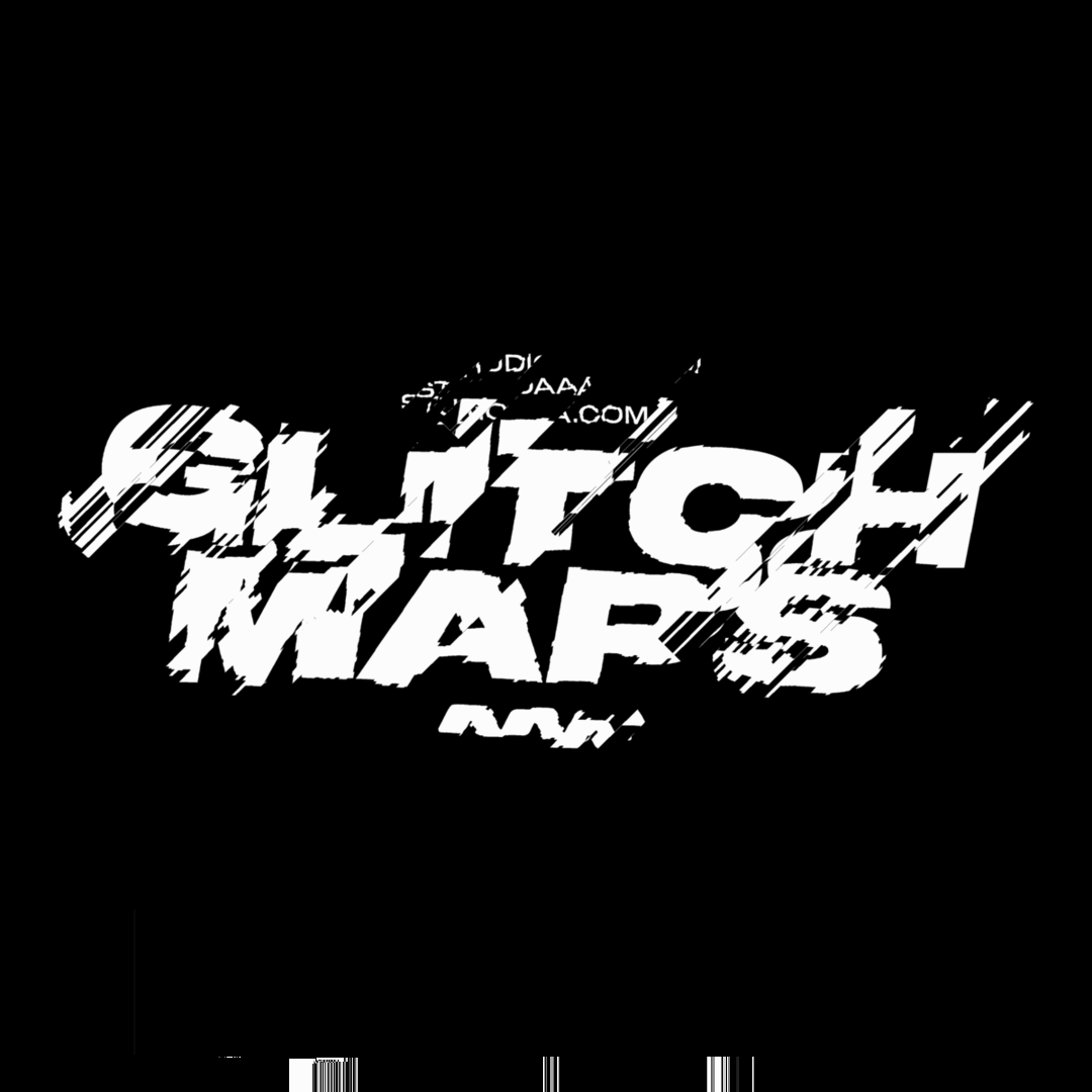 AAA - Glitch Maps 故障置换贴图 Photoshop文字效果 -