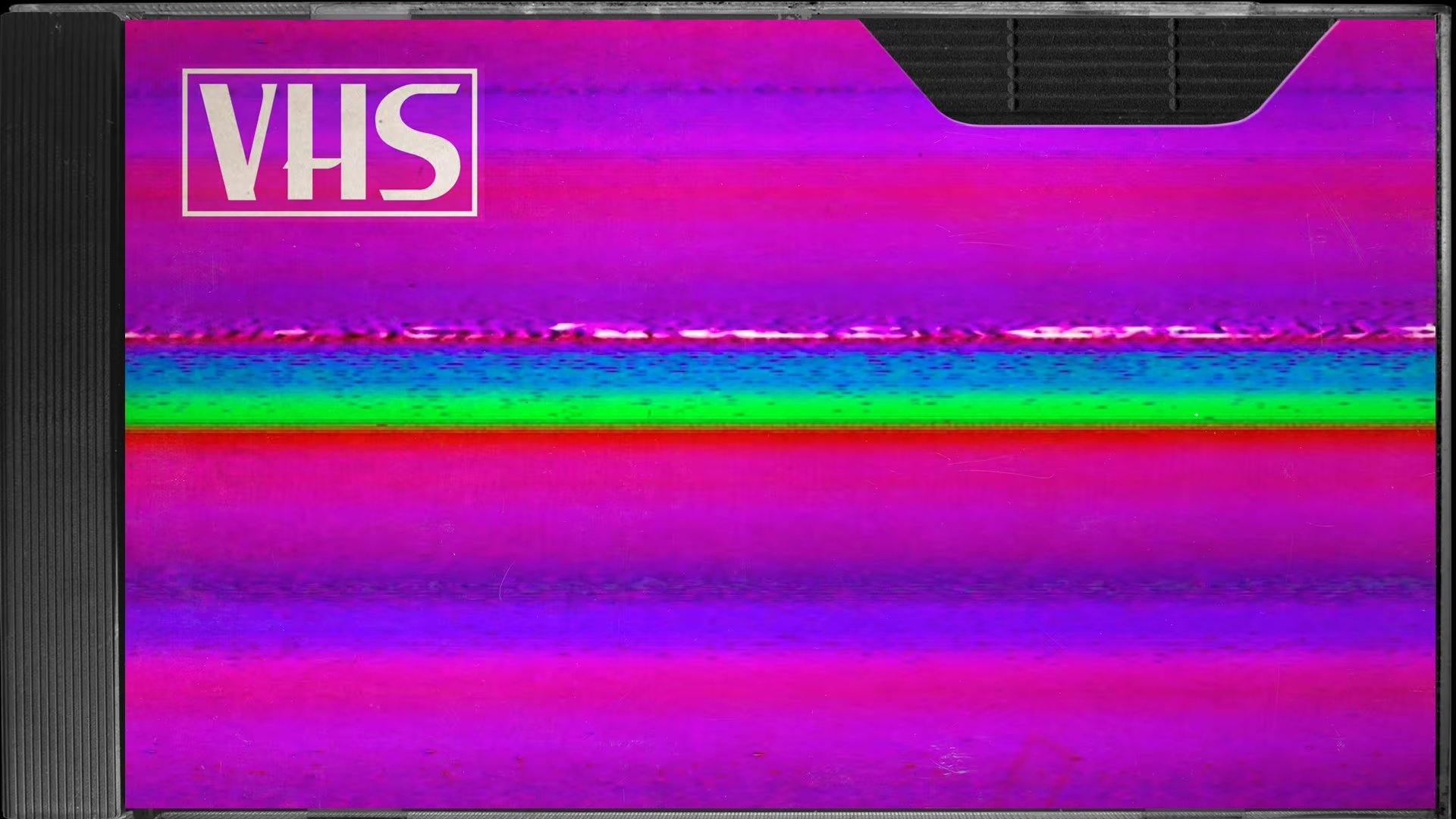 VHS Textures 66个VHS磁带故障纹理视频过渡效果3种颜色 VHS Textures After Effects、Premiere、Final Cut、Davinci -