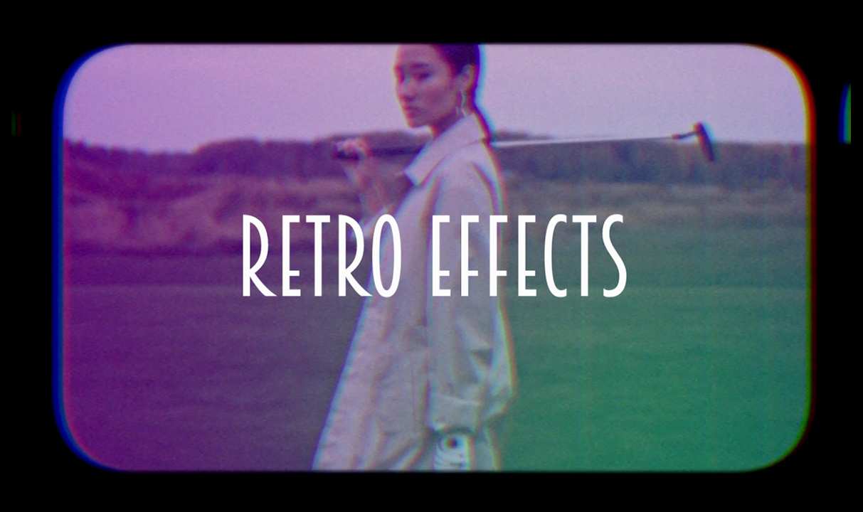 FCPX插件 - Retro Effects 10种 4K复古遮罩胶片放映机效果 + 视频预览BGM赠送 + 视频教程 -