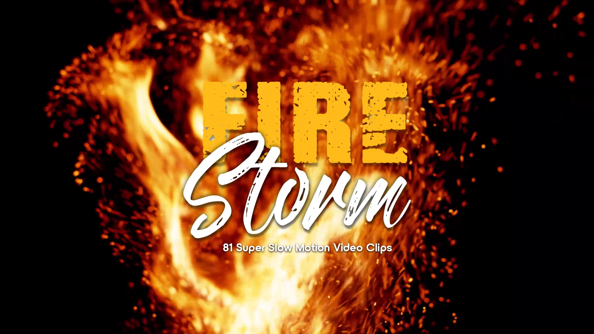 BusyBoxx - V70 Fire Storm 81种 4K 创意火焰电影特效合成 -