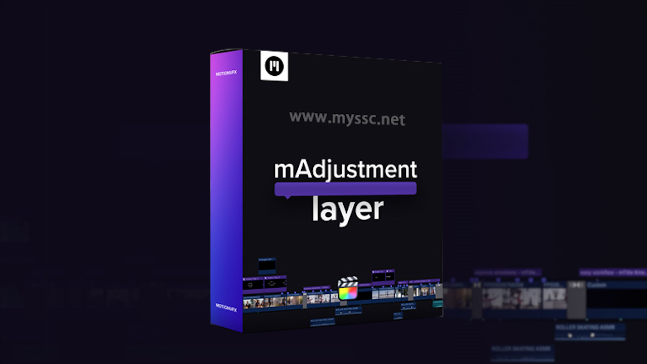 FCPX 调整图层插件 MotionVFX - mAdjustment Layer -