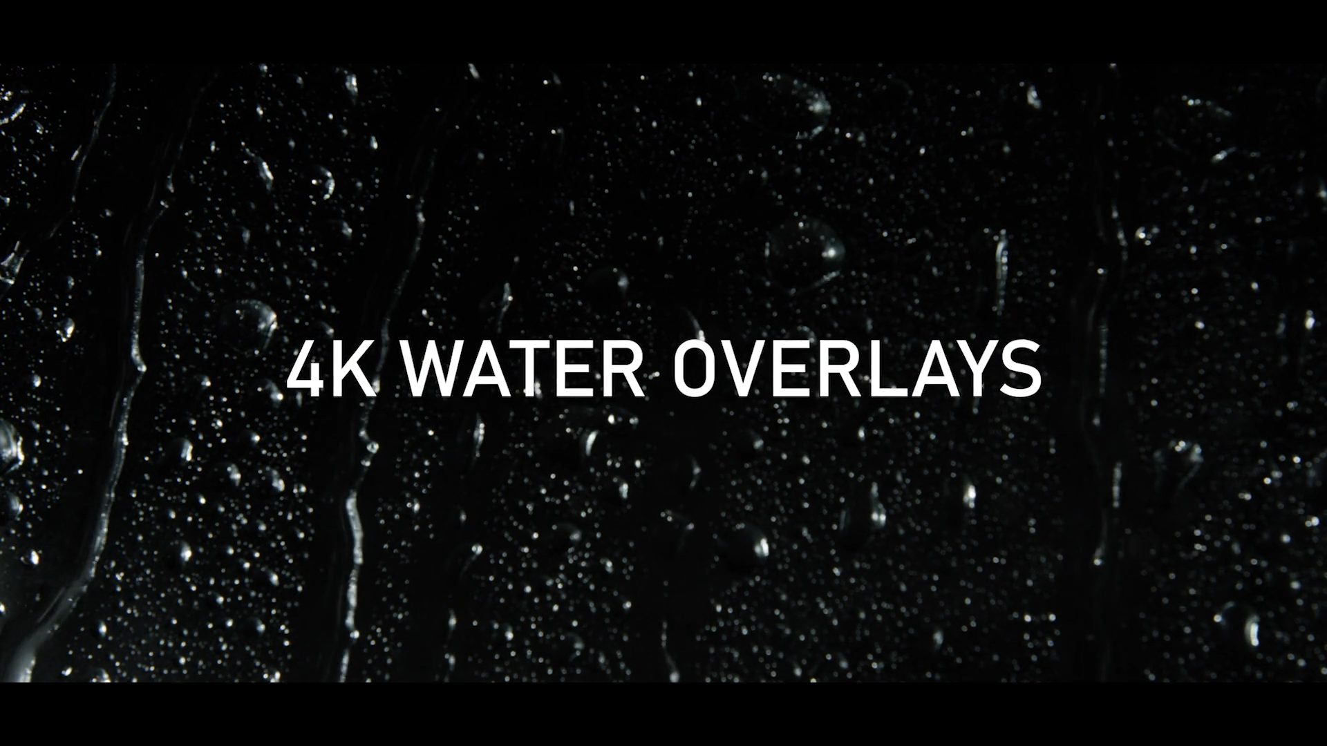 CinePacks - WATER FX 4K 影视后期液体水的飞溅气泡效果+水声音效 -