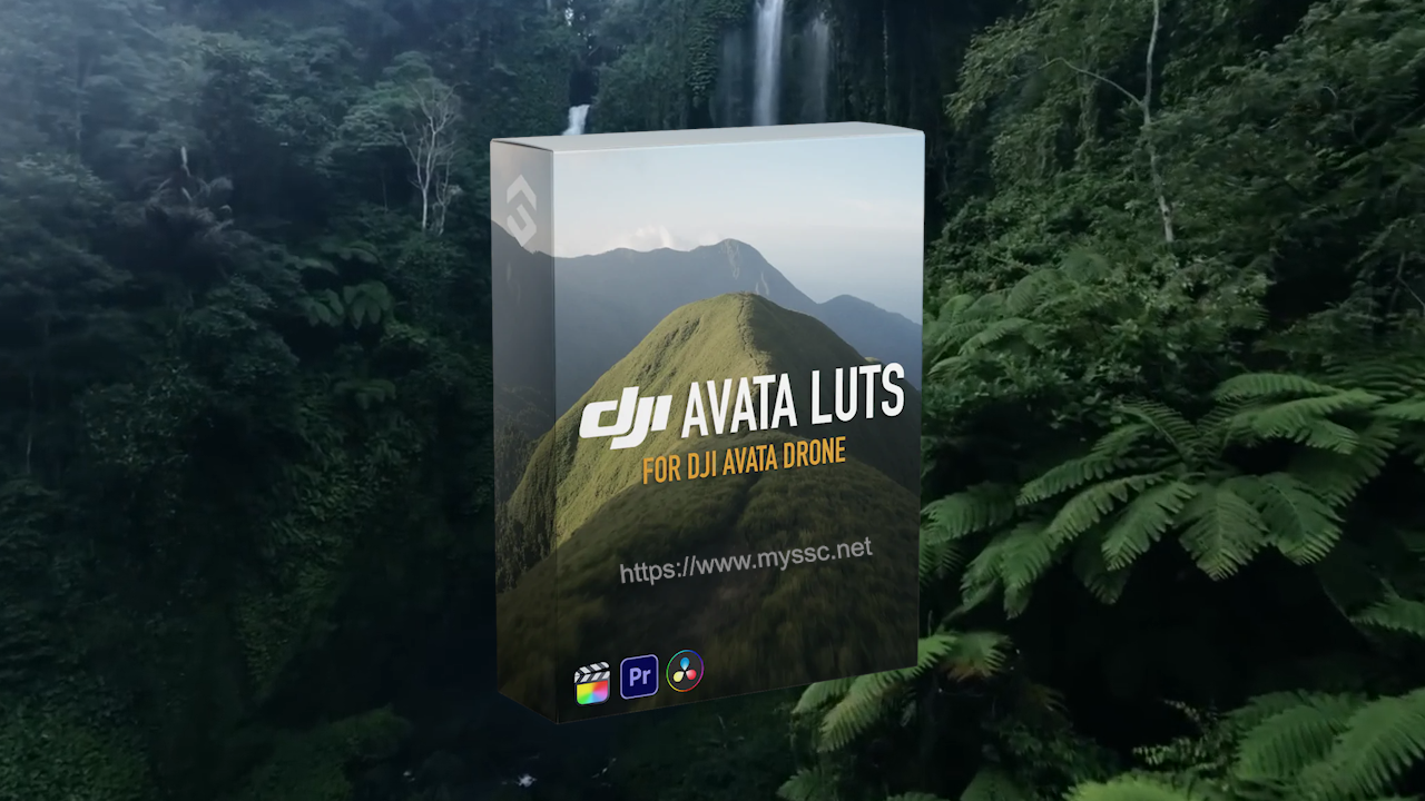 Film Space DJI Avata LUTs 大疆穿越无人机专业LUT热带雨林航拍镜头电影色彩等级 -