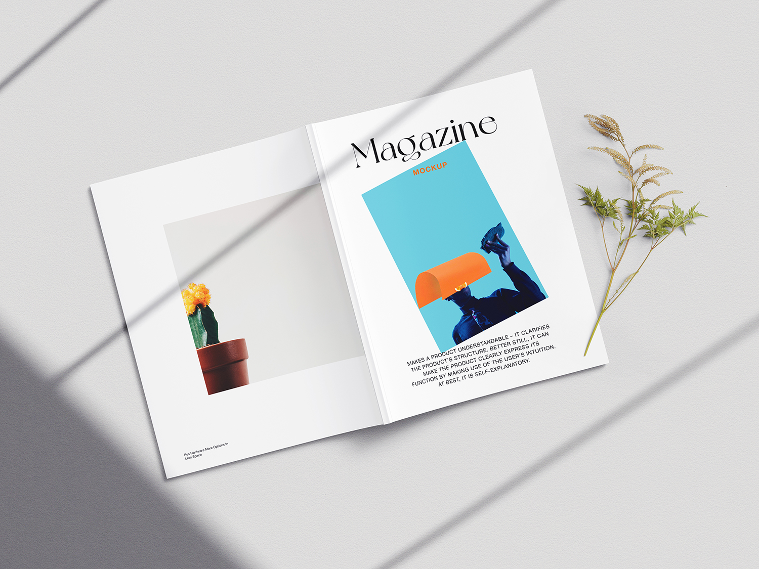 Magazine Mockup Bundle 80多个摄影后期照片杂志画册打印样机模型设计套装包Photoshop模板 -