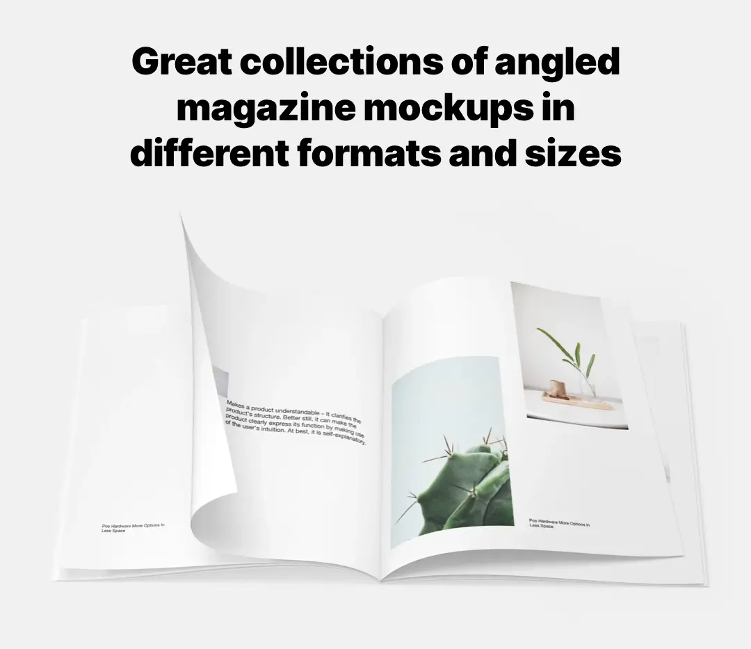 Magazine Mockup Bundle 80多个摄影后期照片杂志画册打印样机模型设计套装包Photoshop模板 -