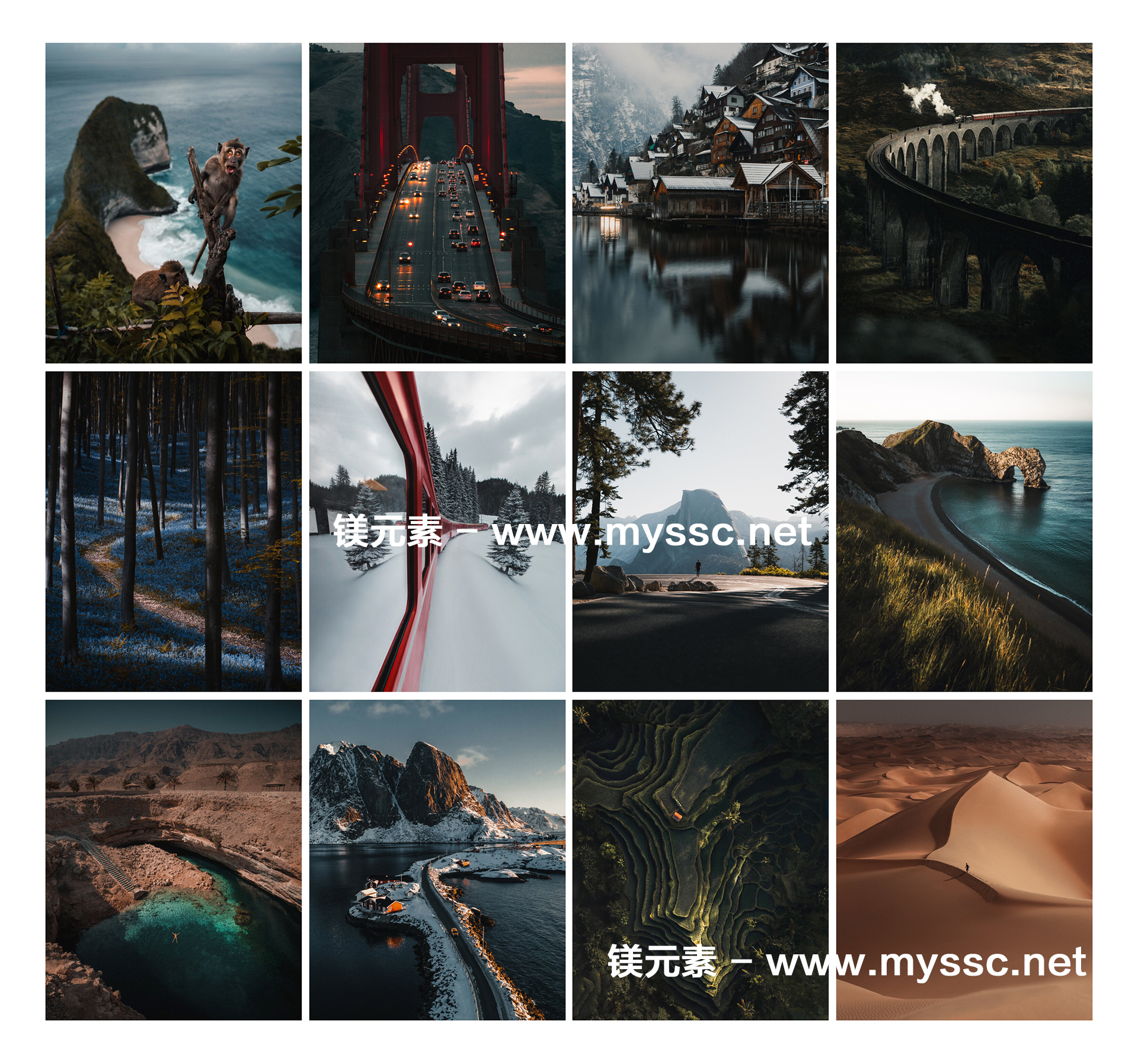 46个风光人像城市人文艺术摄影LR预设 冒险系列套装 WatchLuke Lightroom Presets - The Adventure Collection -