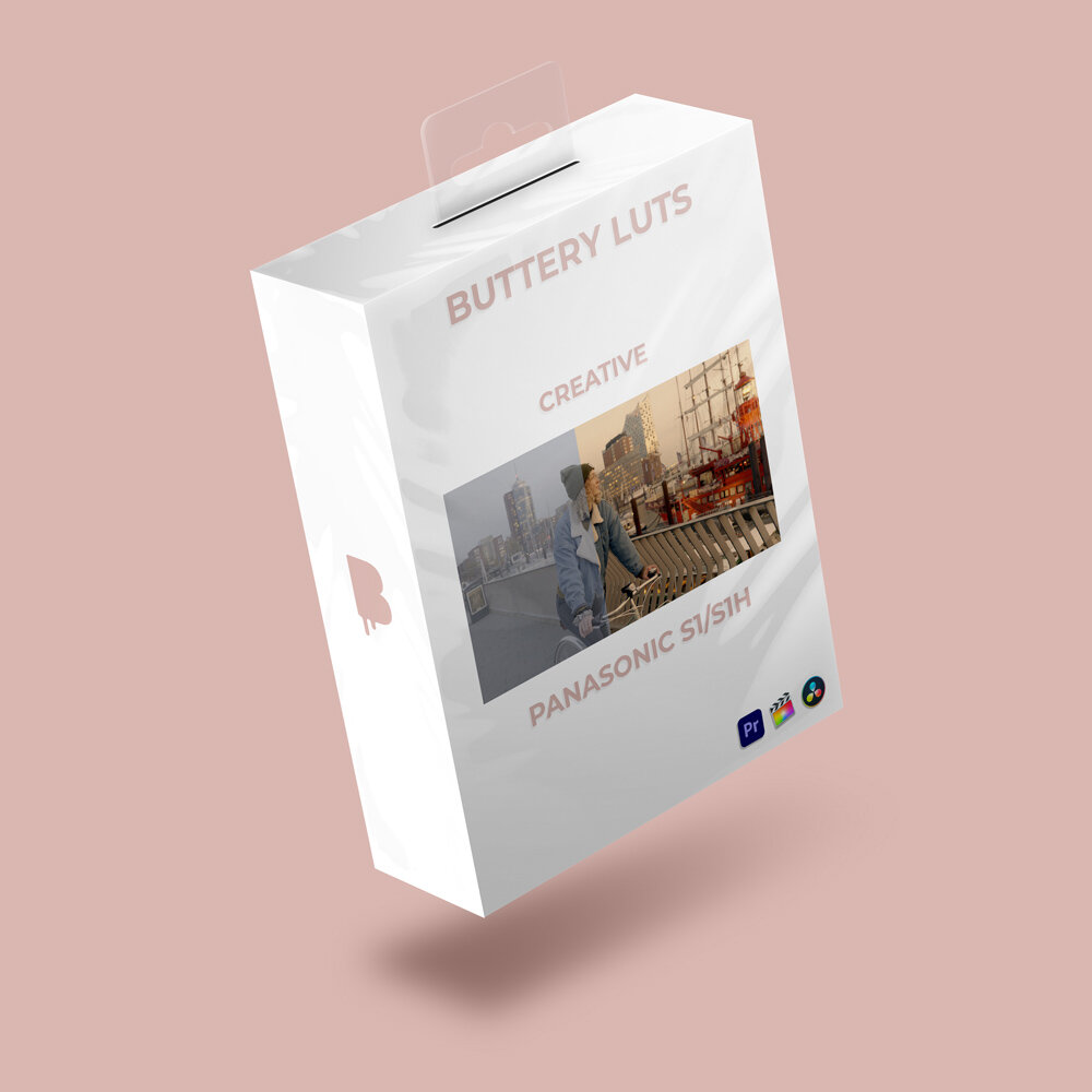 Buttery Luts – 松下 V-LOG NATURAL Rec709 + Creative LUTs – Panasonic S1/S1H/S5 (V-LOG) (23 LUTs)  -