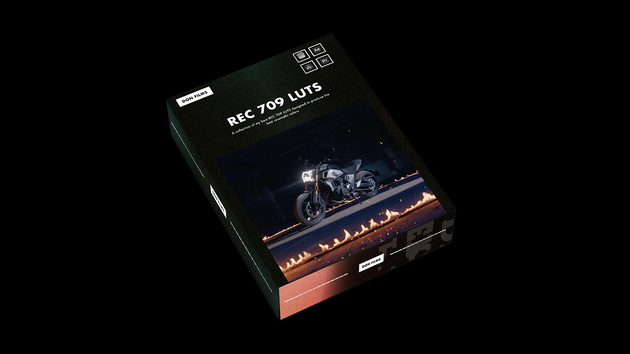 CINEMATIC REC709 LUTS 15个商业电影级外观 Alexandru Don - CINEMATIC REC709 LUTS -