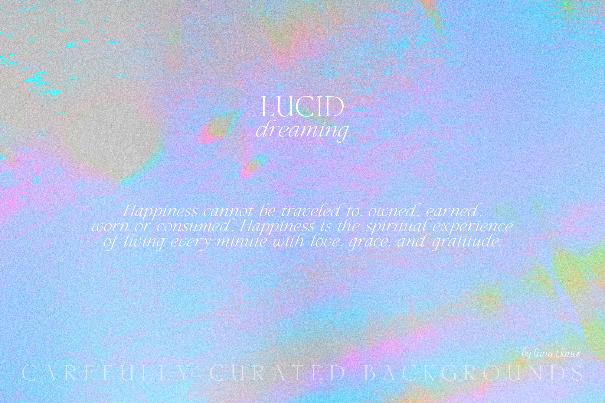 30张活力抽象时尚艺术梦幻高分辨率时髦海报设计背景纹理 LUCID DREAMING abstract psychedelic -