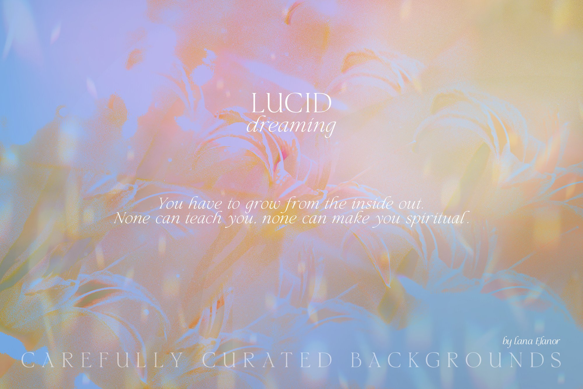 30张活力抽象时尚艺术梦幻高分辨率时髦海报设计背景纹理 LUCID DREAMING abstract psychedelic -