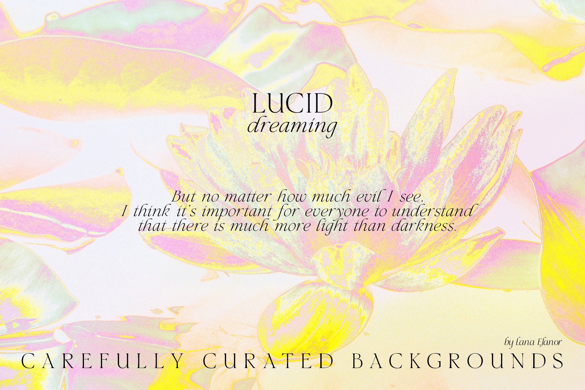 30张活力抽象时尚艺术梦幻高分辨率时髦海报设计背景纹理 LUCID DREAMING abstract psychedelic -