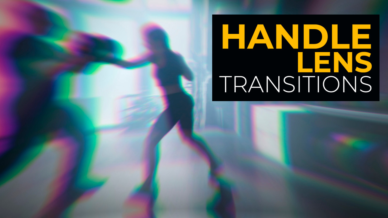 Handle Lens Transitions 4K 酷炫创意动画镜头视频转换过渡效果达芬奇模板 -