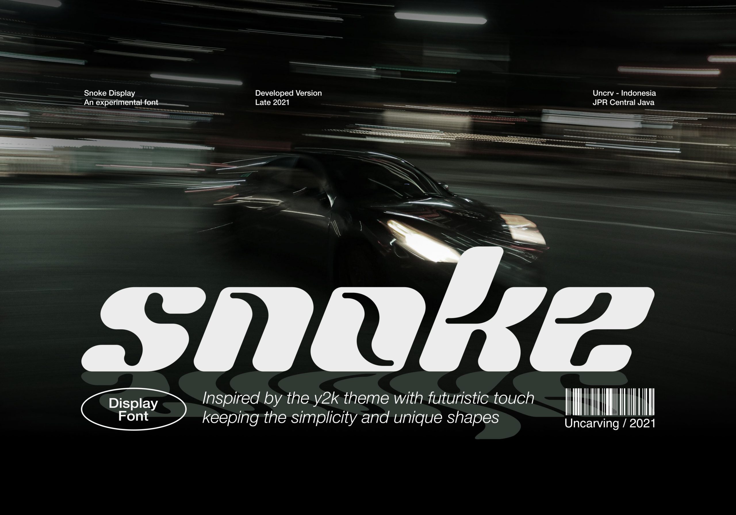 Snoke - Display font 时尚未来感装饰字体 -