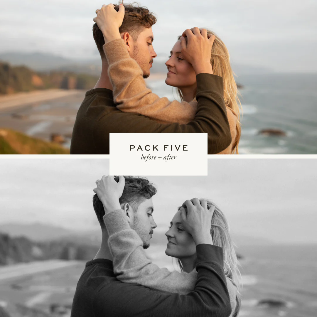 DC Presets Pack Five 永恒与自然清晰高光朦胧奶油色婚礼Lightroom预设 -