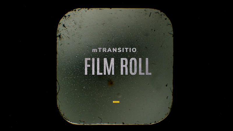 MotionVFX – mTransition Film Roll 50种时尚复古美学胶片穿孔漏光故障和失真怀旧扭曲转场过渡效果Final Cut Pro插件 -