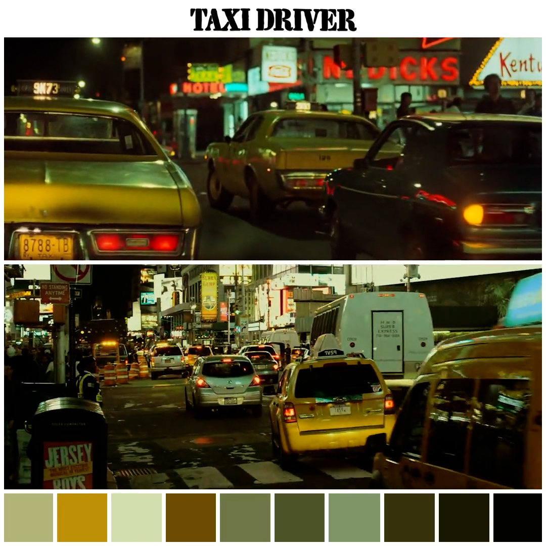 【出租车司机1976】Movieluts - Taxi Driver LUT 好莱坞电影颜色分级LUT外观 -