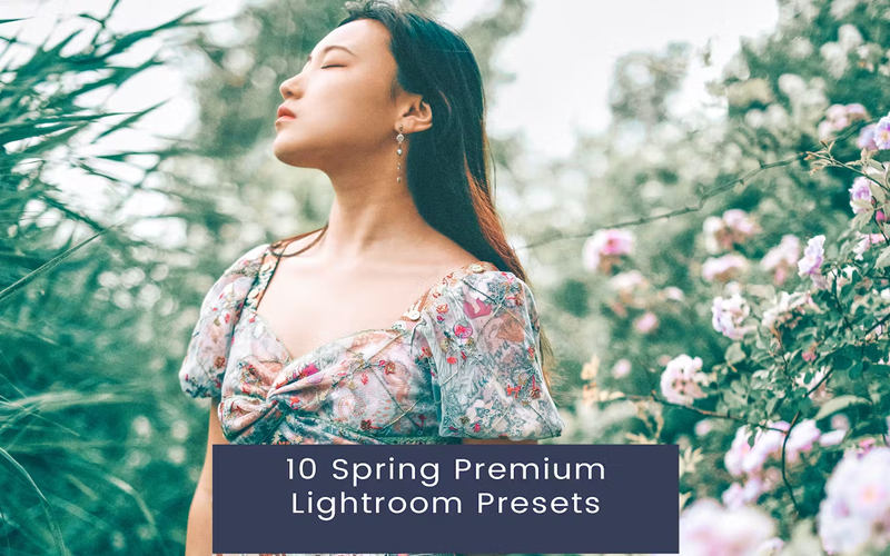 高级春季摄影后期调色Lightroom预设 10 Spring Premium_