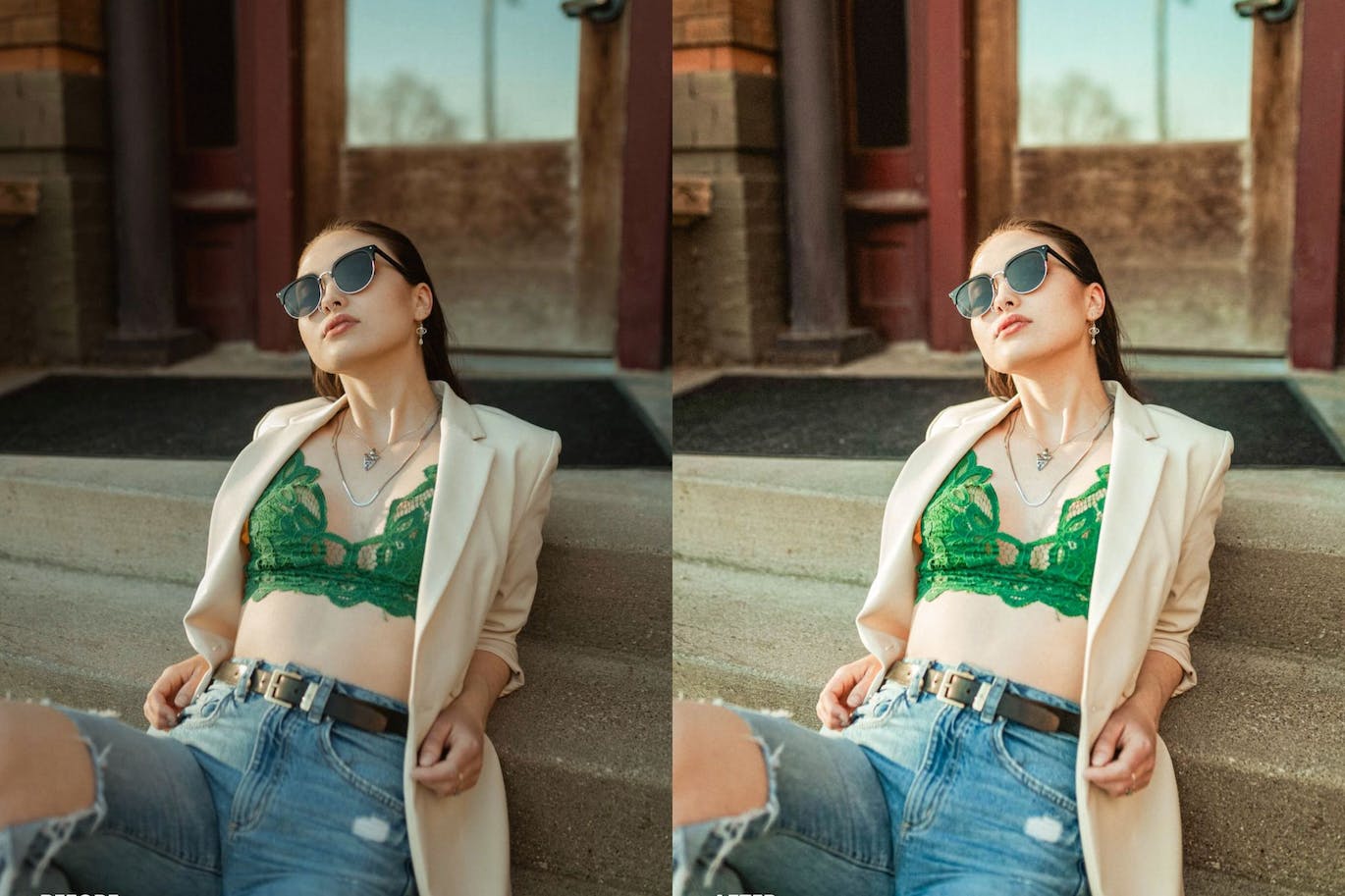 网红打卡照片后期处理 Lightroom 预设 Influencer Bright Lightroom Presets