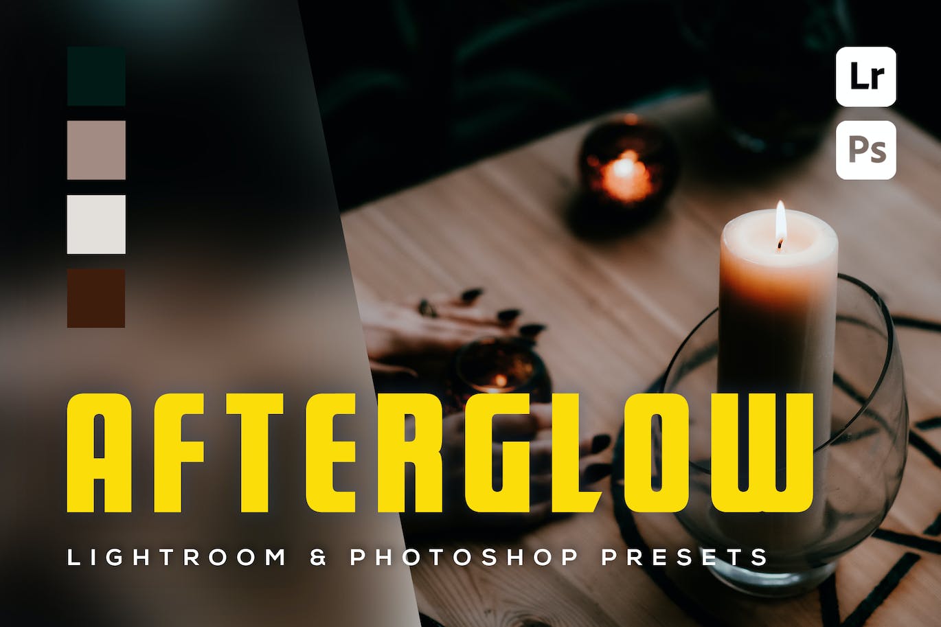 6 个照片亮度调整 Lightroom 和 Photoshop 预设 6 Afterglow Lightroom and Photoshop Presets