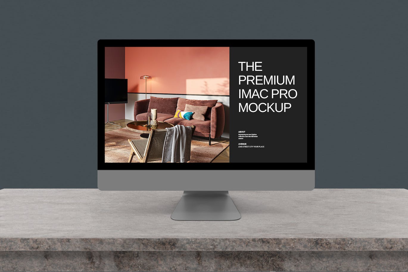 Imac一体机电脑样机 Imac Mockup