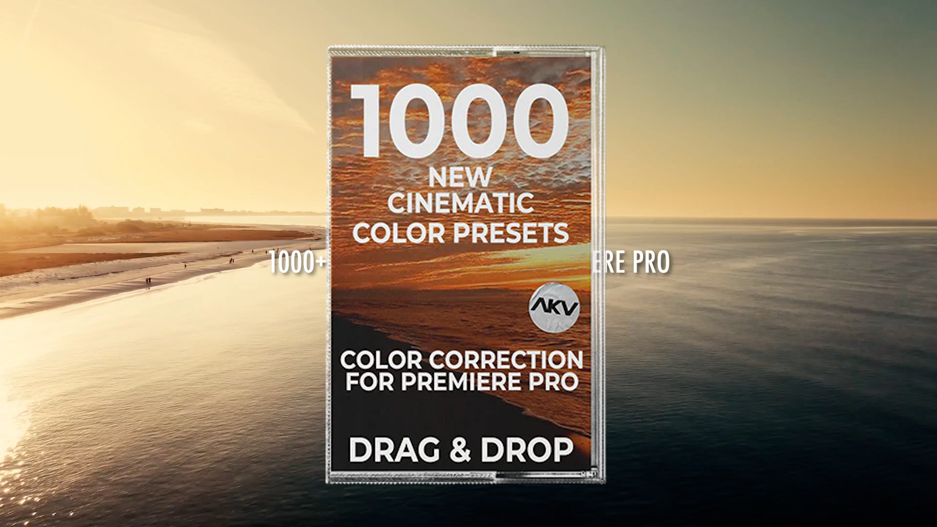 PR预设：AKV Studios 1000个电影色彩航拍旅行婚礼PR预设 1000+ Cinematic Color Presets -