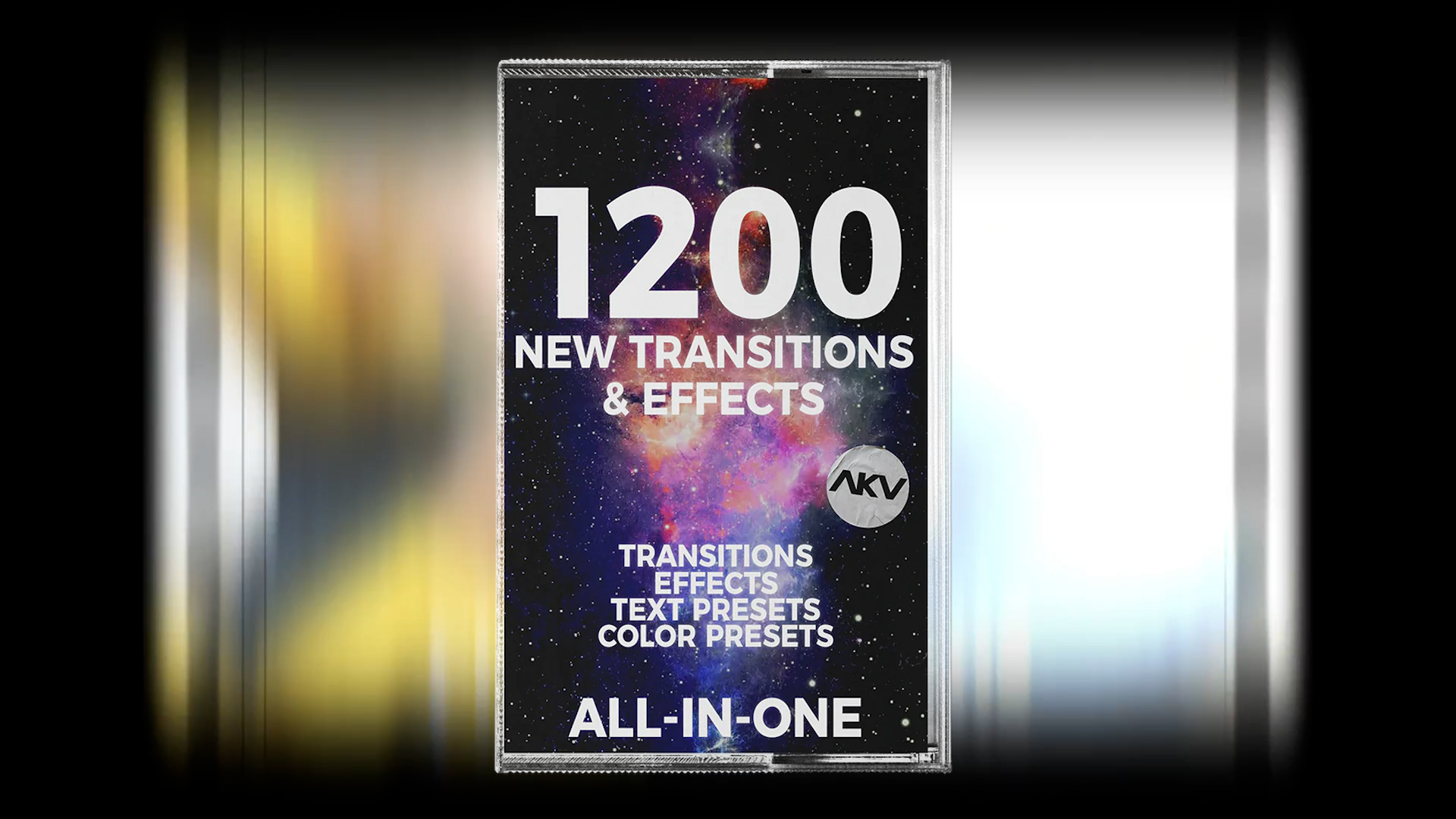 AKV Studios 1200个转场过渡和视觉效果PR预设 1200+ Transitions & Effects Pack -