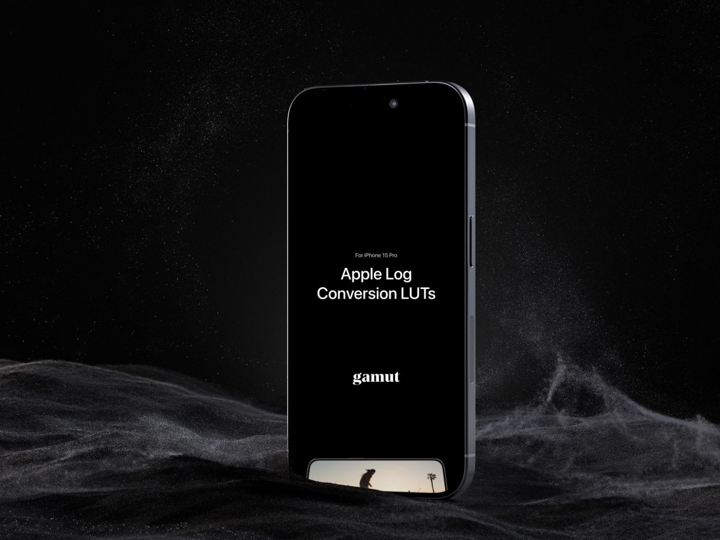 Gamut - Apple BaseLUTs for iPhone 15 Pro Apple Log LUTs 苹果手机转换LUT -