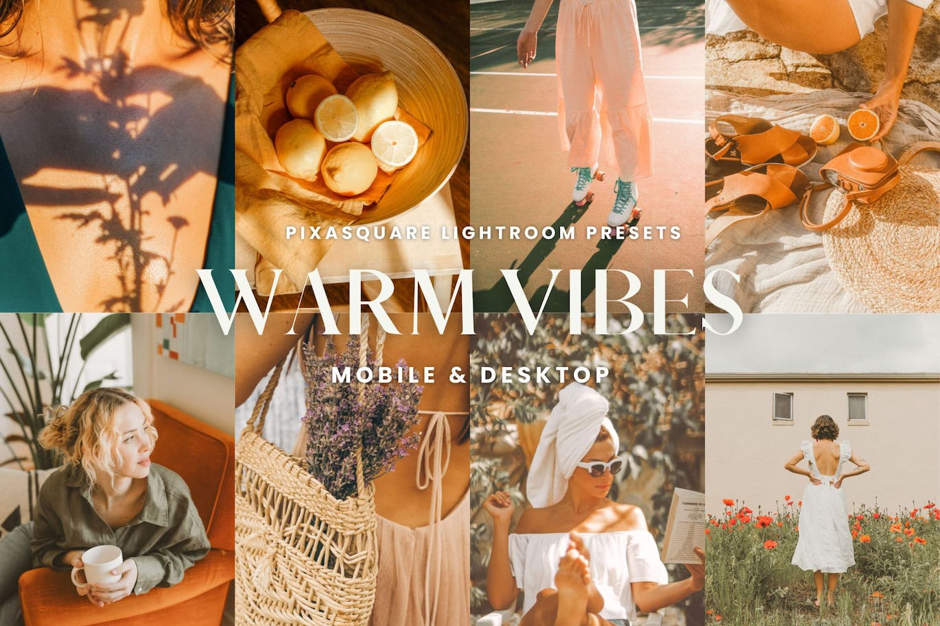 温暖氛围照片后期调色处理 Lightroom 预设 Warm Vibes Lightroom Presets