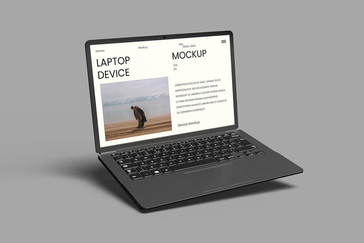 笔记本电脑/Macbook 样机 2 XMI &#8211; Laptop / Macbook Mockup 2