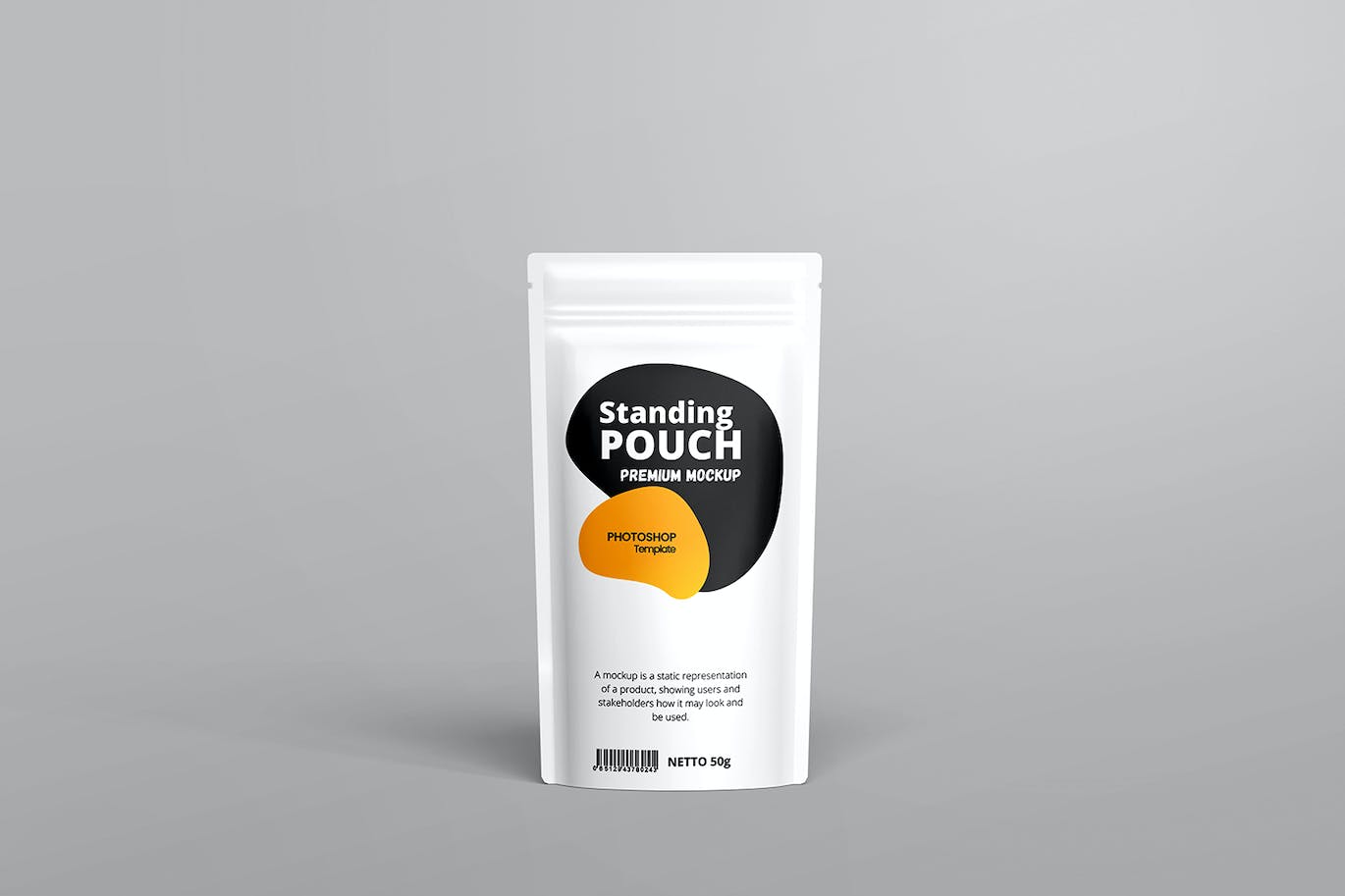 易封袋包装样机 Pouch Packaging Mockup