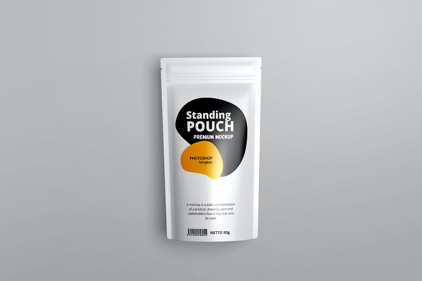 易封袋包装样机 Pouch Packaging Mockup