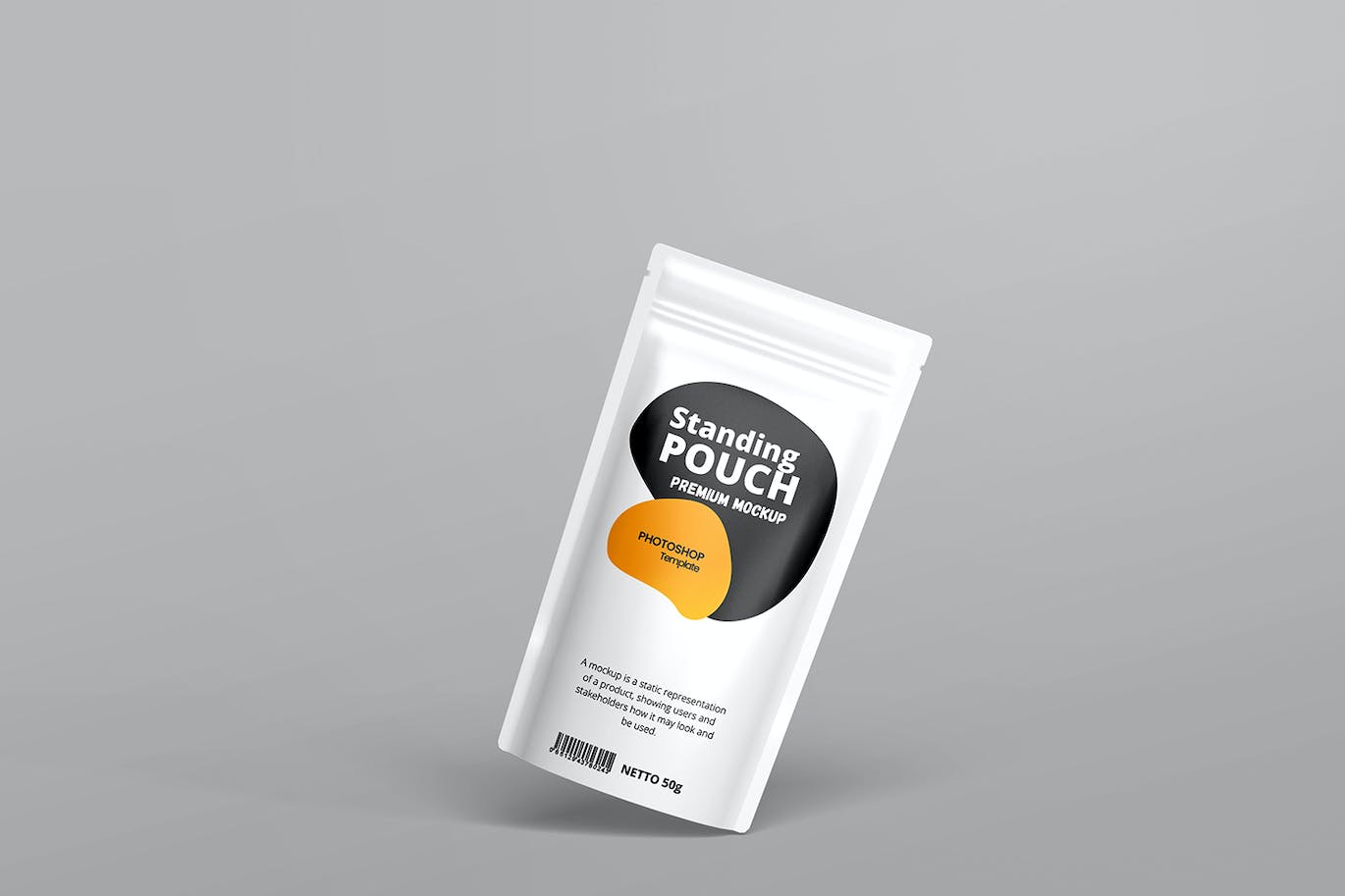 易封袋包装样机 Pouch Packaging Mockup