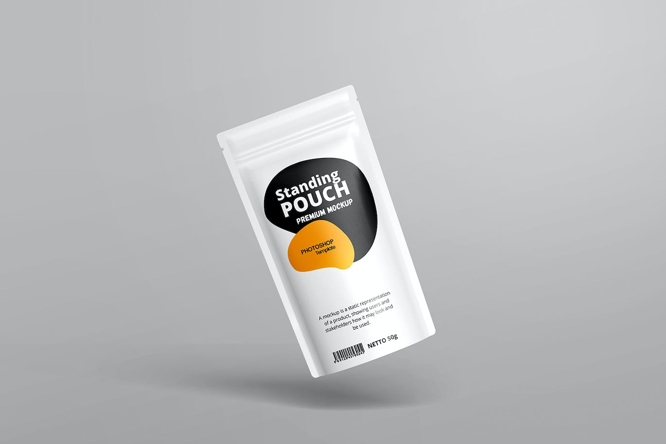 易封袋包装样机 Pouch Packaging Mockup