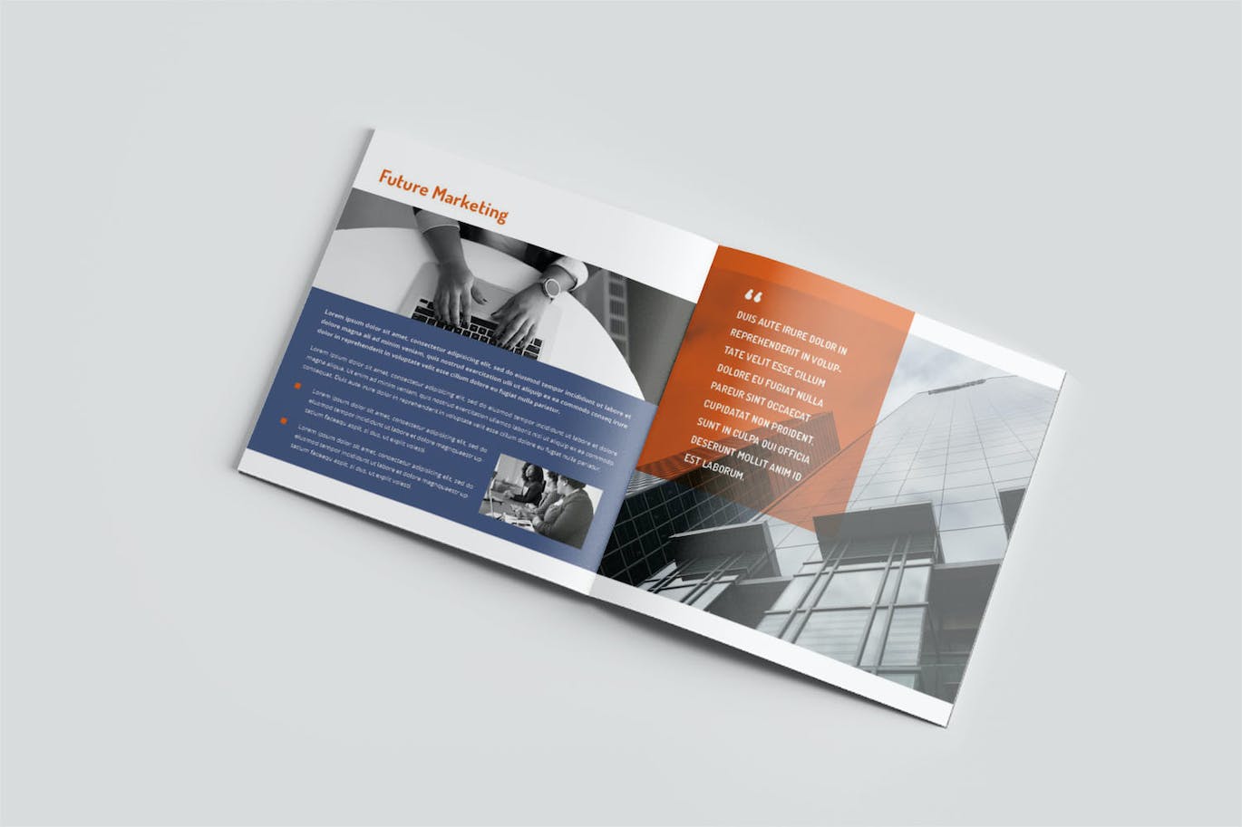 企业营销手册设计模板 Business Marketing Brochure