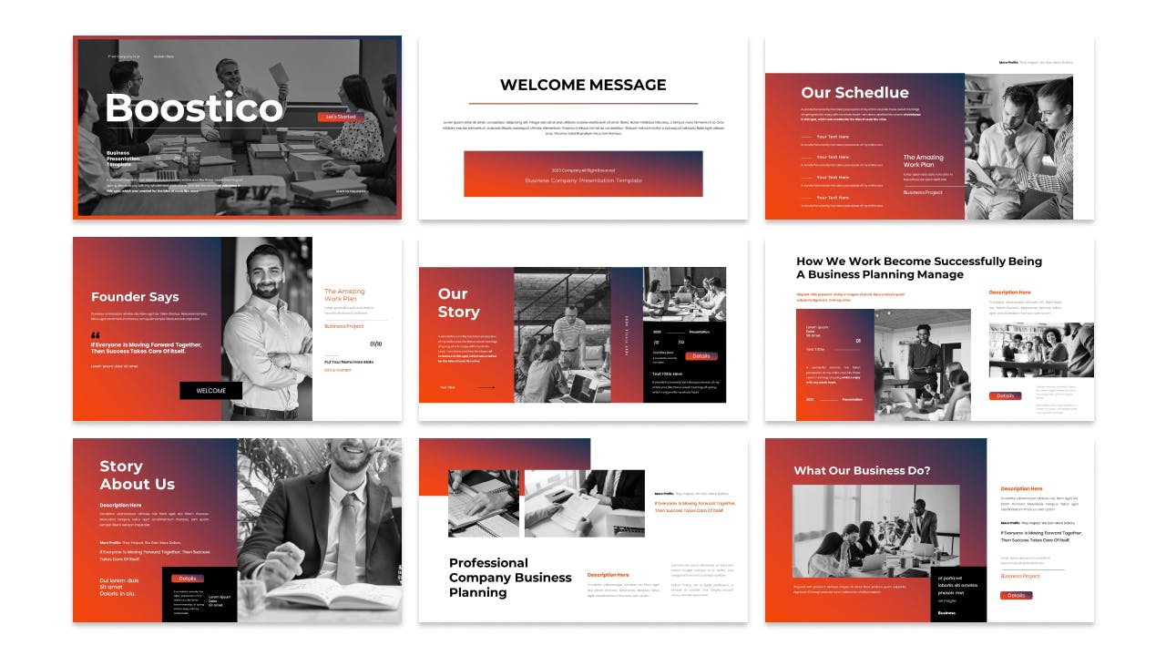 现代企业品牌宣传 PowerPoint 模板 tico &#8211; Business Presentation PowerPoint Template