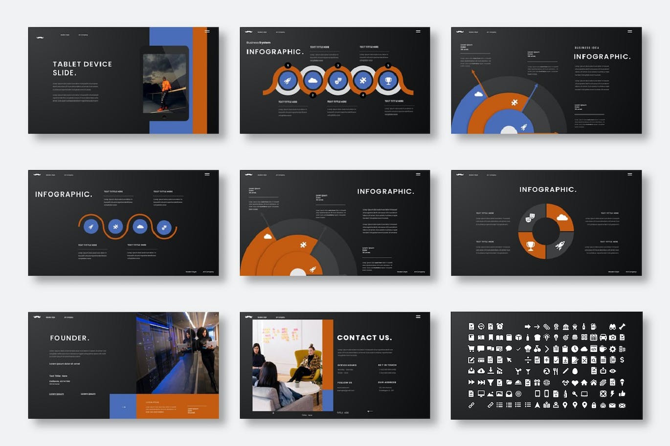 商业宣讲/产品发布会 PowerPoint 模板 Rasa  – Business PowerPoint Template