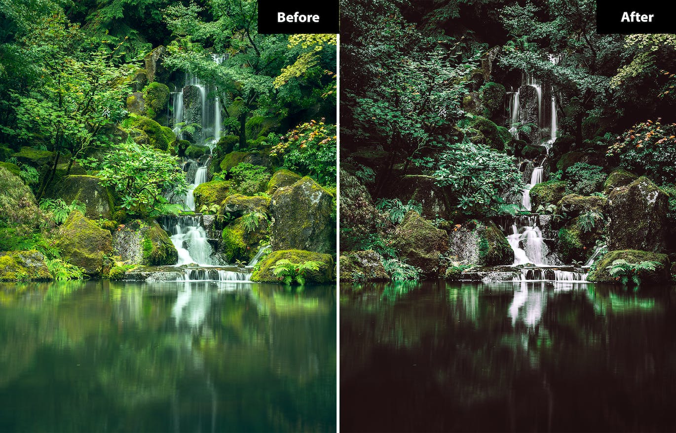 6 个上景拍摄后期处理 Lightroom 和 Photoshop 预设 6 River Lightroom and Photoshop Presets