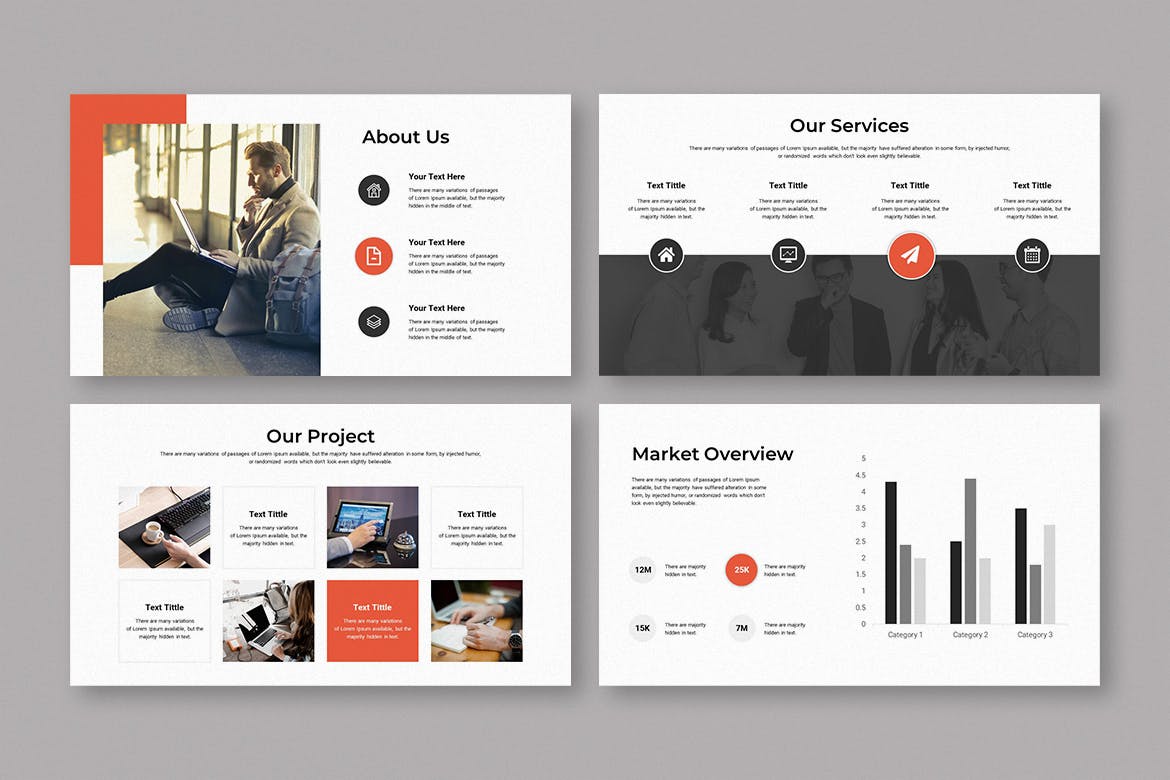 商业计划谷歌幻灯片演示模板 Business Plan Google Slides Presentation Template