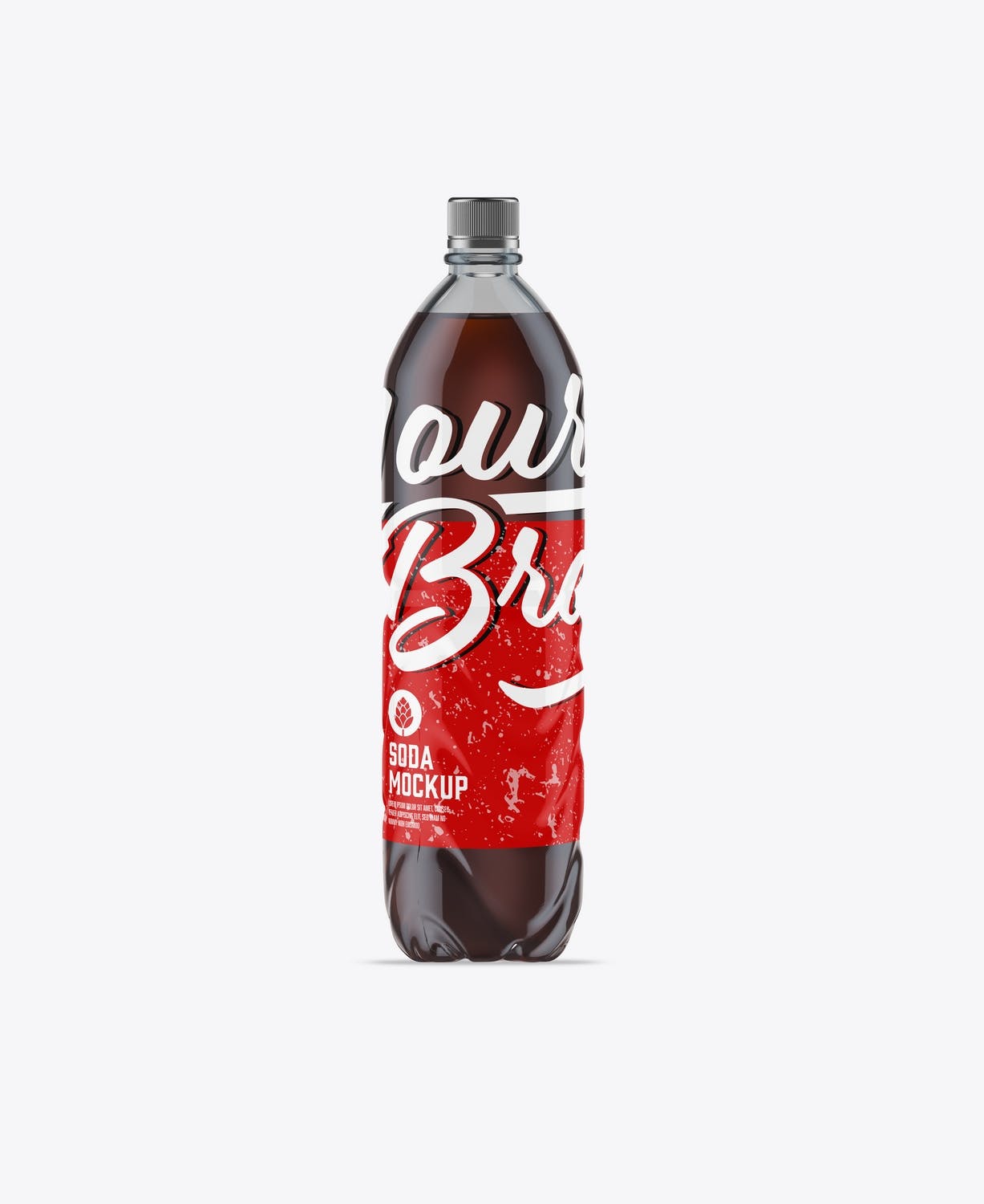 苏打饮料可乐瓶样机 Soda Drink Bottle Mockup