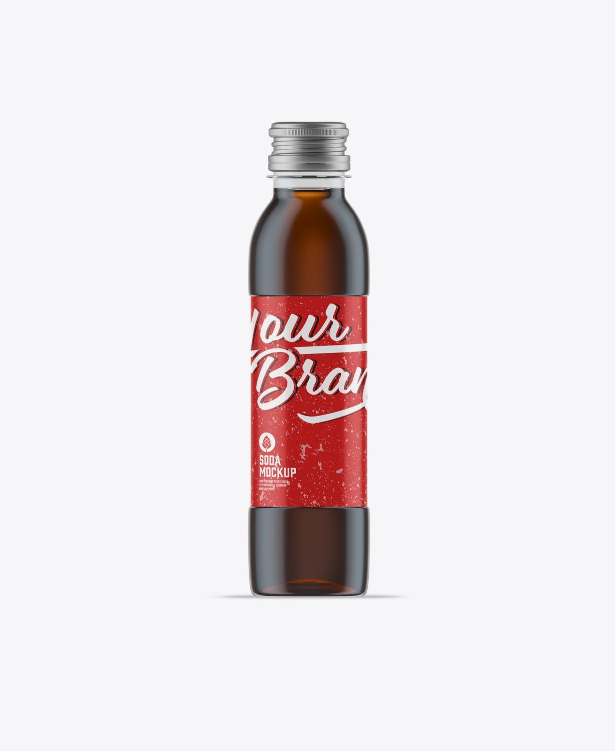 苏打饮料可乐瓶样机 Soda Drink Bottle Mockup